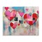 Stupell Industries Urban Hearts Painting Collage Canvas Wall Art Design by LSR Design Studio
